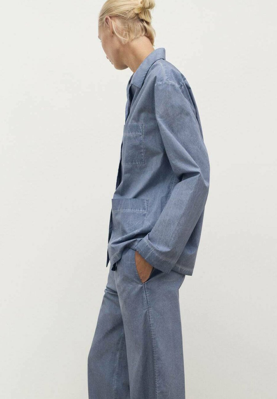 Пижамные брюки Mango GARMENT-DYED LONG , Blue
Пижамные брюки Mango GARMENT-DYED LONG , Blue