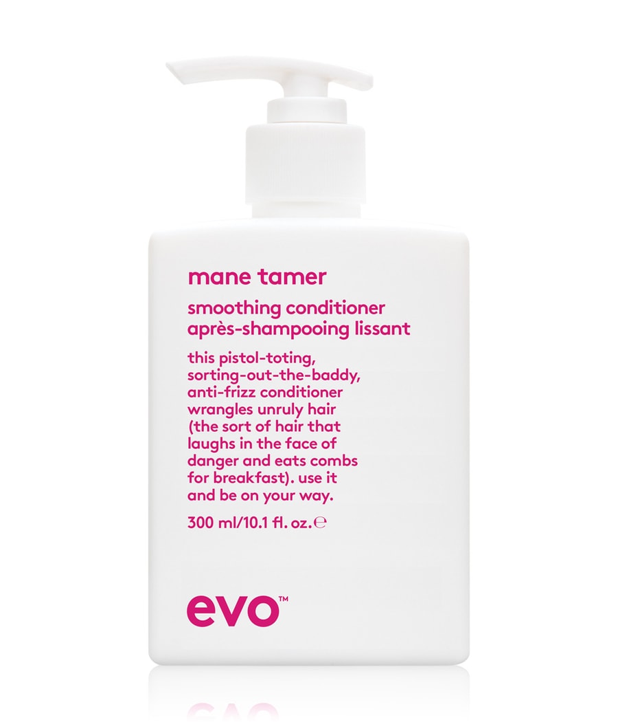 Кондиционер evo mane tamer smoothing conditioner, 300 ml
Кондиционер evo mane tamer smoothing conditioner, 300 ml
