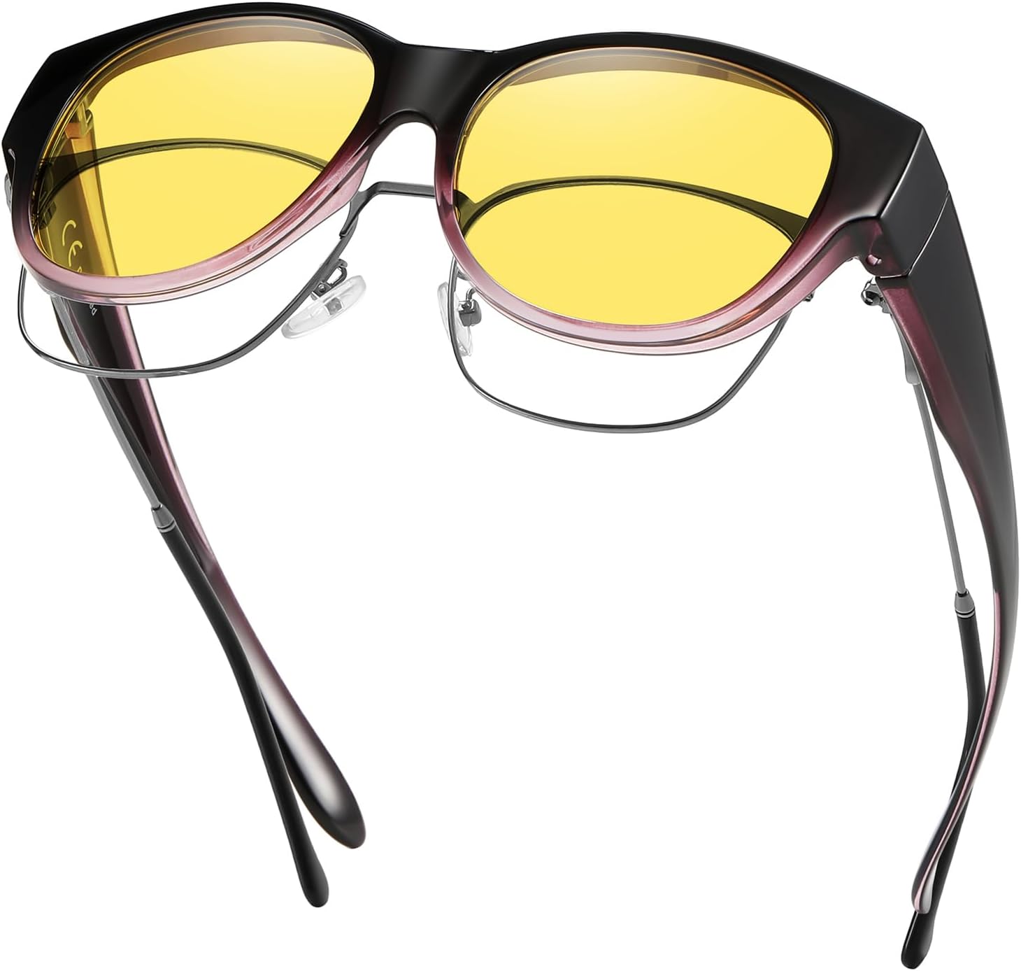 Солнцезащитные очки GEGURI Fit Over Glasses с поляризацией, для женщин и мужчин, стильный дизайн «кошачий глаз», 100% защита от УФ-излучения, Purple Frame Night Vision Lens
Солнцезащитные очки GEGURI Fit Over Glasses с поляризацией, для женщин и мужчин, стильный дизайн «кошачий глаз», 100% защита от УФ-излучения, Purple Frame Night Vision Lens