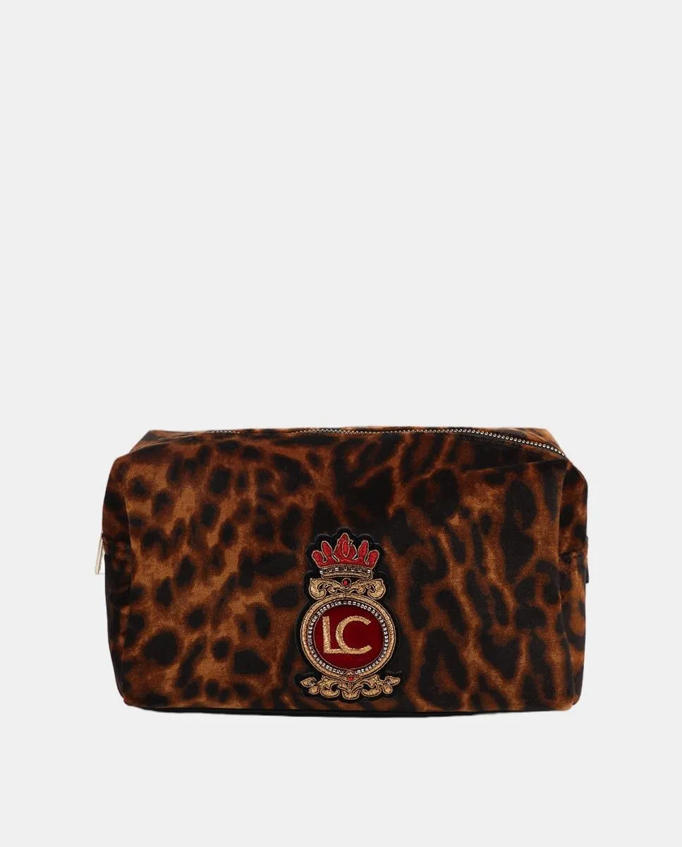 Женская косметичка с принтом под звериную шкуру Lola Casademunt, красный/черный
Женская косметичка с принтом под звериную шкуру Lola Casademunt, красный/черный
