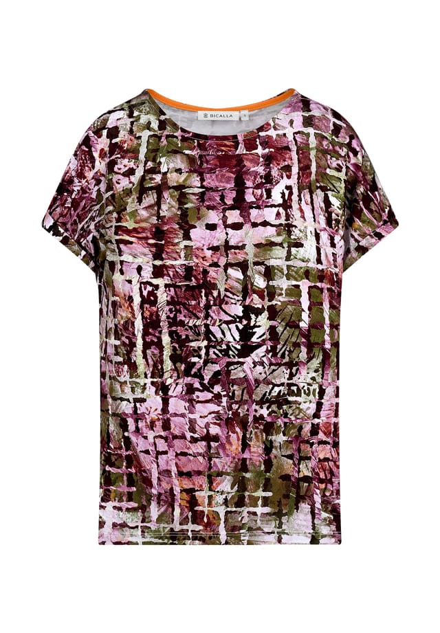 Рубашка с клетчатым принтом в фиолетово-оливковом цвете Bicalla, мультиколор
Рубашка с клетчатым принтом в фиолетово-оливковом цвете Bicalla, мультиколор