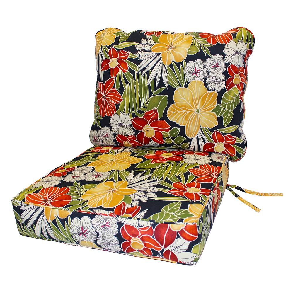 Greendale Home Fashions Подушки для стула с глубоким сиденьем для патио, набор из 2 предметов, цвет Aloha Black
Greendale Home Fashions Подушки для стула с глубоким сиденьем для патио, набор из 2 предметов, цвет Aloha Black