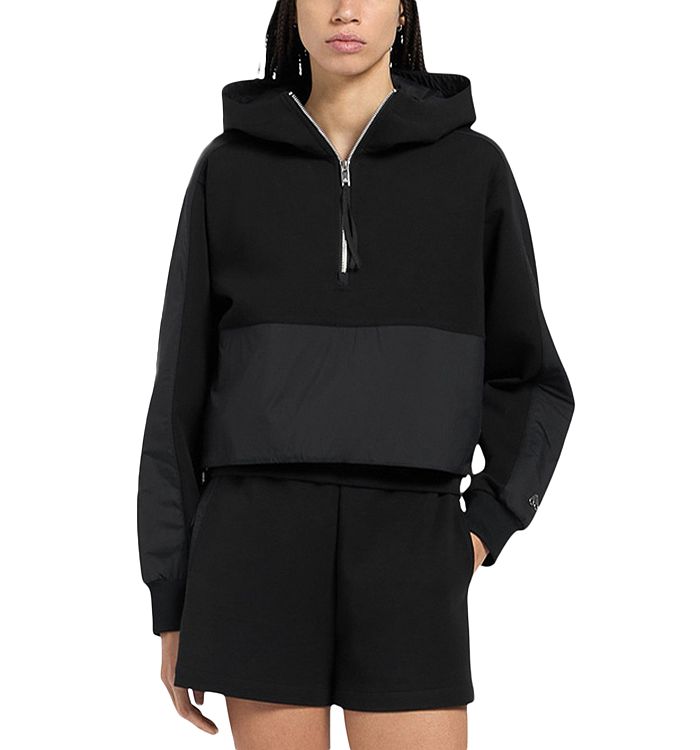 Худи с комбинированными материалами Moose Knuckles, черный
Худи с комбинированными материалами Moose Knuckles, черный