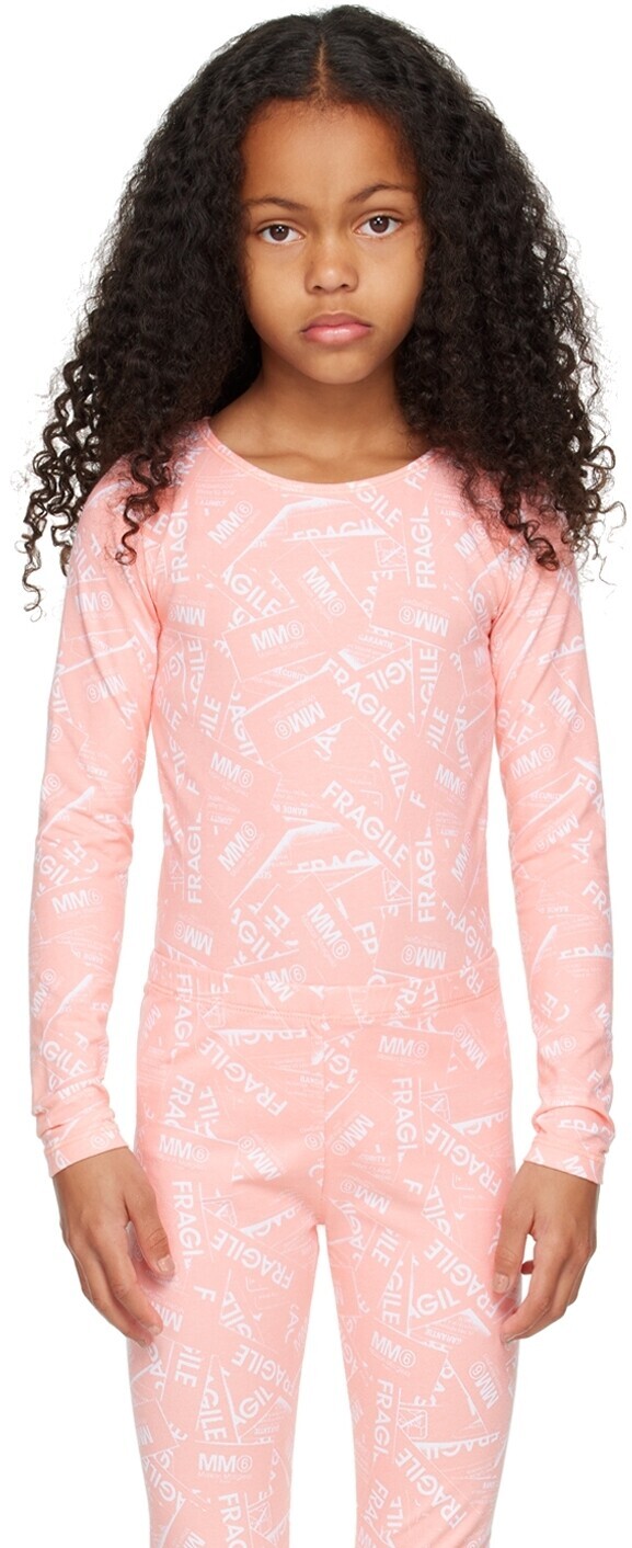 Детское розовое боди с логотипом MM6 Maison Margiela Kids, Розовый, Детское розовое боди с логотипом MM6 Maison Margiela Kids
Детское розовое боди с логотипом MM6 Maison Margiela Kids, Розовый, Детское розовое боди с логотипом MM6 Maison Margiela Kids