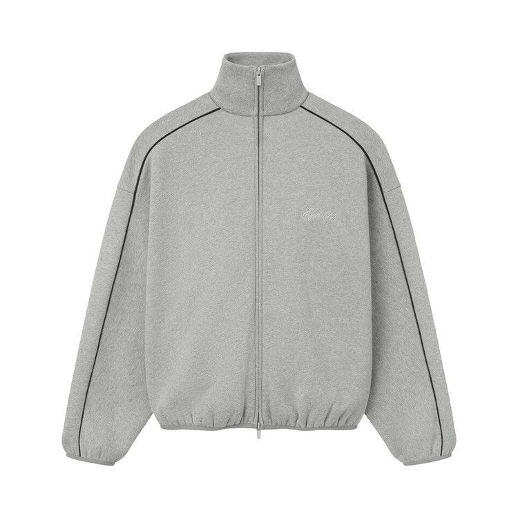 Спортивная куртка Fear of God Essentials Modern Track Jacket With Piping, Concrete Heather/Black 
Спортивная куртка Fear of God Essentials Modern Track Jacket With Piping, Concrete Heather/Black