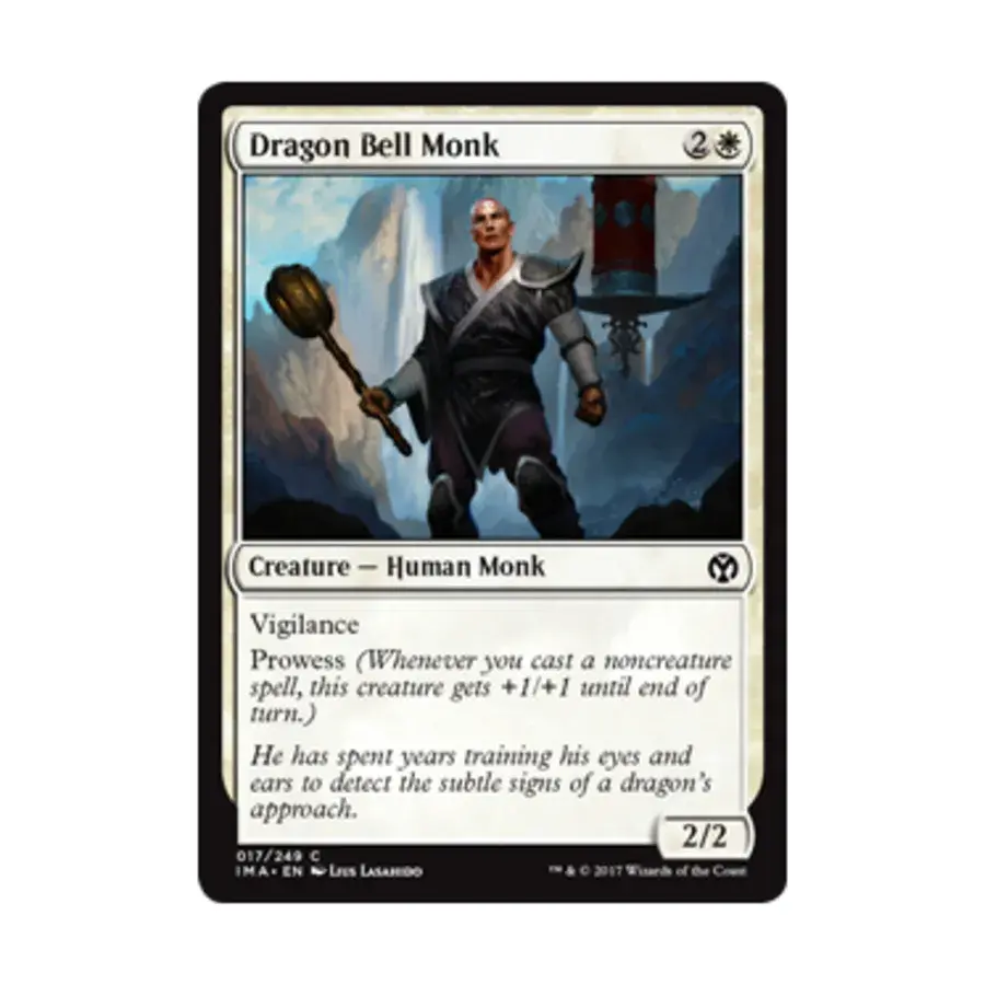 CCG Монах Драконьего Колокола (C) (Фольга), MTG - Iconic Masters
CCG Монах Драконьего Колокола (C) (Фольга), MTG - Iconic Masters