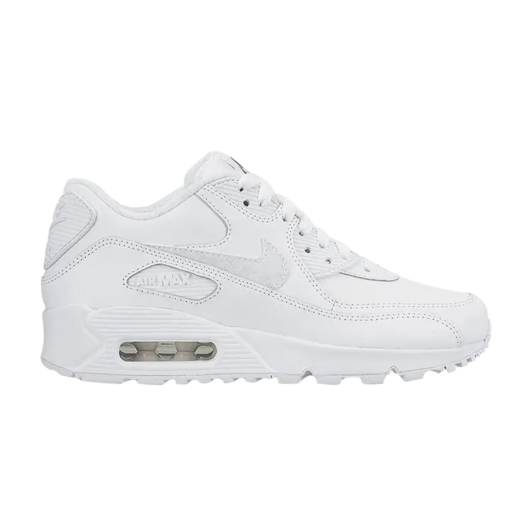 Кроссовки Nike Air Max 90 LTR GS 'White', белый 
Кроссовки Nike Air Max 90 LTR GS 'White', белый