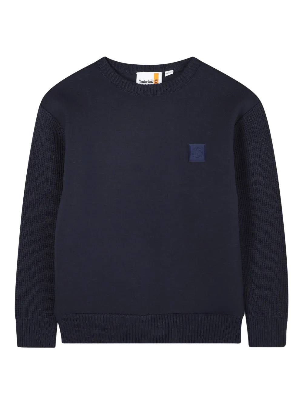 Свитер с круглым вырезом и логотипом Timberland Kids, синий
Свитер с круглым вырезом и логотипом Timberland Kids, синий