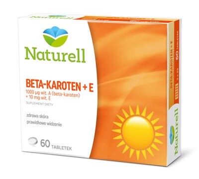 USP Zdrowie, Naturell Бета-каротин + Витамин Е, 60 таблеток
USP Zdrowie, Naturell Бета-каротин + Витамин Е, 60 таблеток