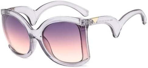 Солнцезащитные очки большого квадратного размера для женщин 2027 года. Дужки с зеркальной оправой волнообразной формы. Лучшие роскошные солнцезащитные очки для женщин MTZJH, 5
Солнцезащитные очки большого квадратного размера для женщин 2027 года. Дужки с зеркальной оправой волнообразной формы. Лучшие роскошные солнцезащитные очки для женщин MTZJH, 5