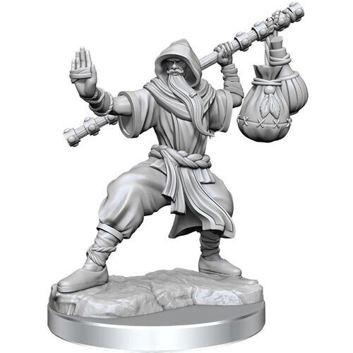 Миниатюра WizKids/NECA D&D Frameworks: W1 Male Human Monk 
Миниатюра WizKids/NECA D&D Frameworks: W1 Male Human Monk