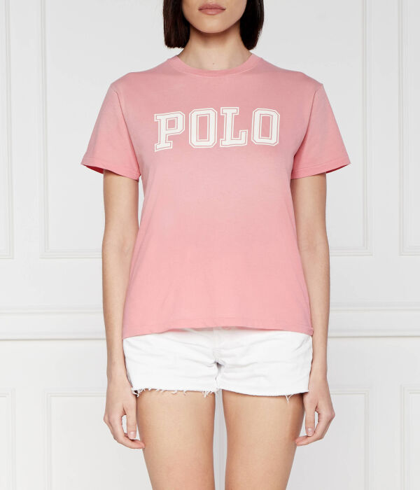Футболка женская Polo Ralph Lauren с логотипом бренда, розовый
Футболка женская Polo Ralph Lauren с логотипом бренда, розовый