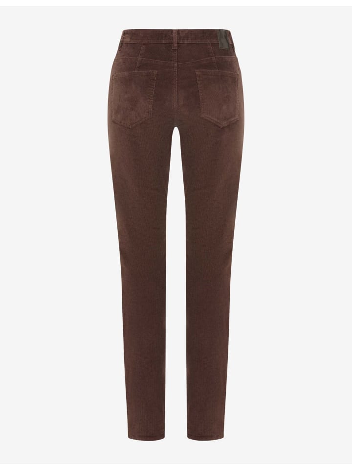 BRAX Вельветовые брюки Mary шоколадного цвета
BRAX Вельветовые брюки Mary шоколадного цвета