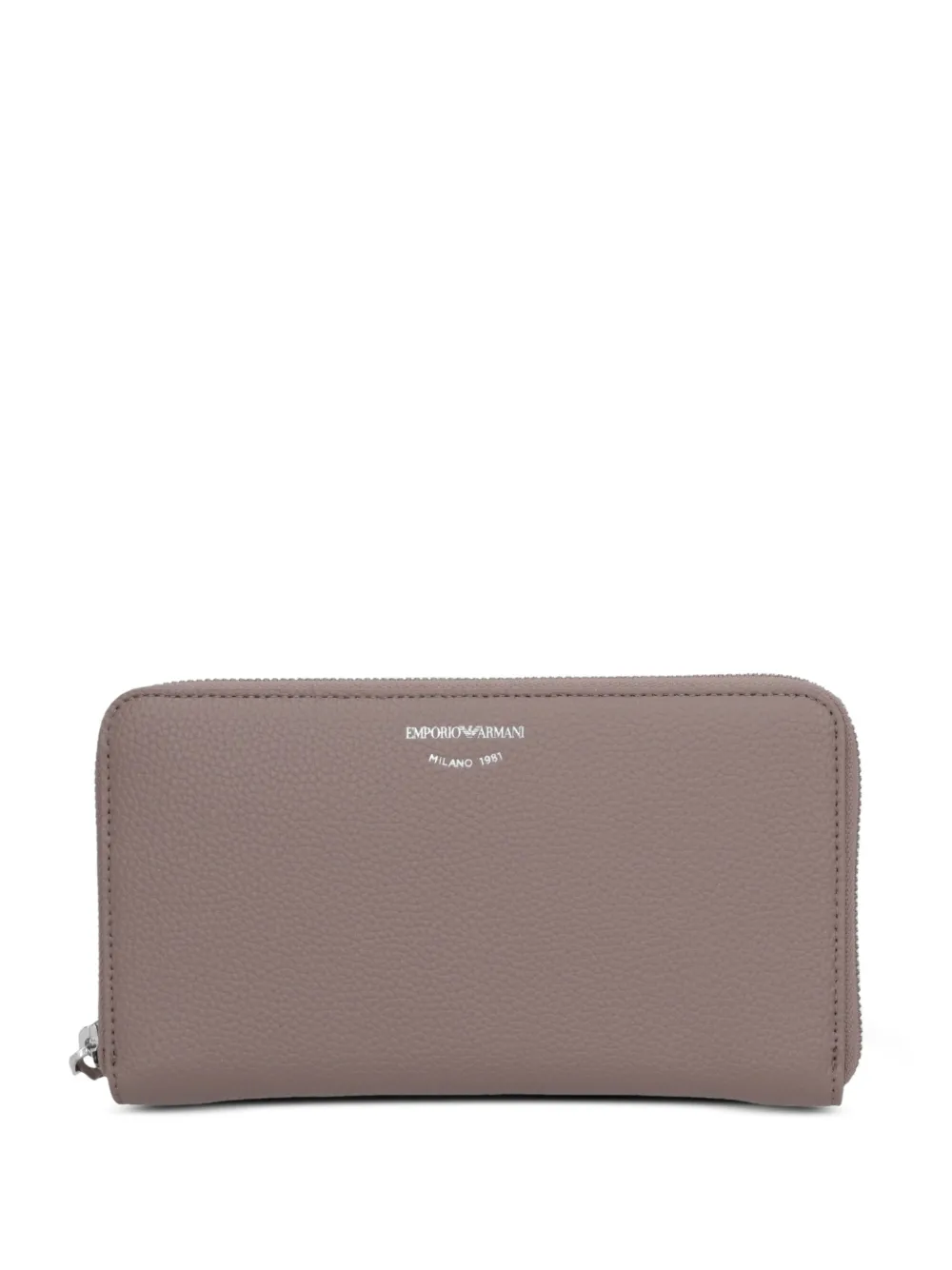 Кошелек на молнии с логотипом Emporio Armani, коричневый
Кошелек на молнии с логотипом Emporio Armani, коричневый