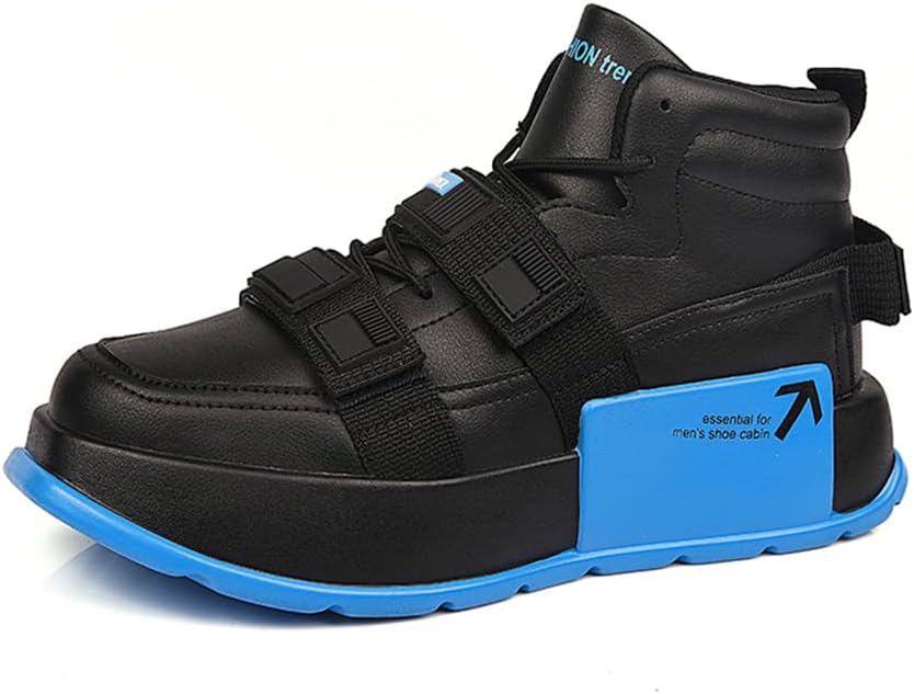 Мужские высокие кроссовки на платформе с массивной подошвой, модные спортивные туфли с регулируемым ремешком для уличного стиля Zhoupulp, синий
Мужские высокие кроссовки на платформе с массивной подошвой, модные спортивные туфли с регулируемым ремешком для уличного стиля Zhoupulp, синий