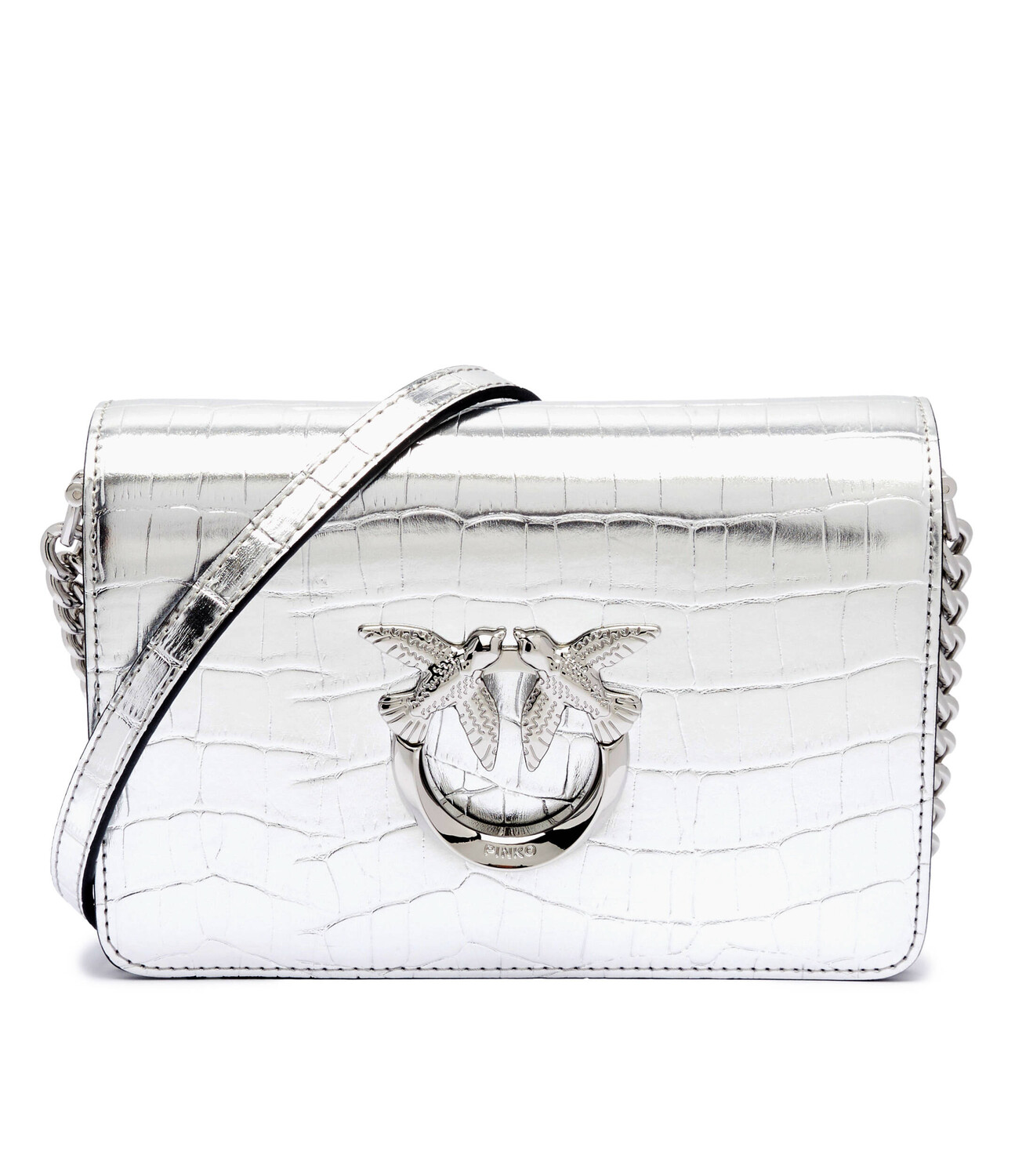 Сумка-мессенджер Pinko LOVE CLICK MINI, серебро, Розовый, Сумка-мессенджер Pinko LOVE CLICK MINI, серебро
Сумка-мессенджер Pinko LOVE CLICK MINI, серебро, Розовый, Сумка-мессенджер Pinko LOVE CLICK MINI, серебро