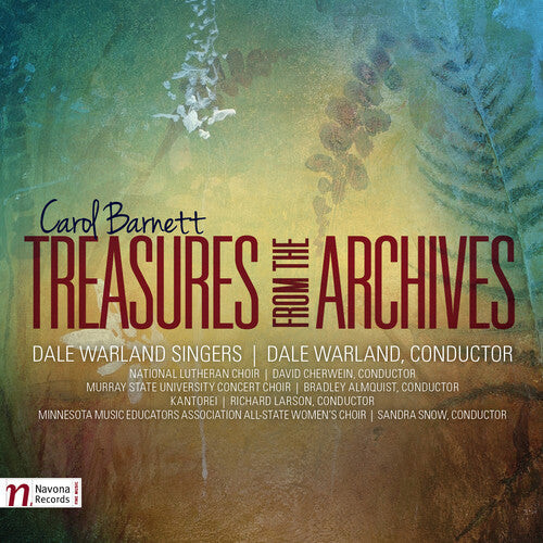 CD диск Barnett / Dale Warland Singers / National Lutheran: Treasures from the Archives
CD диск Barnett / Dale Warland Singers / National Lutheran: Treasures from the Archives