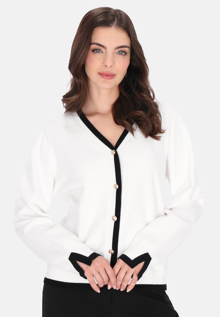 Кардиган usha Cardigan, Offwhite Black/Off-White
Кардиган usha Cardigan, Offwhite Black/Off-White