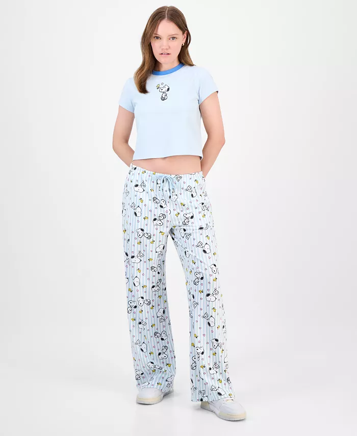 Брюки с принтом Снупи по всей поверхности и завязками для юниоров Love Tribe, синий
Брюки с принтом Снупи по всей поверхности и завязками для юниоров Love Tribe, синий