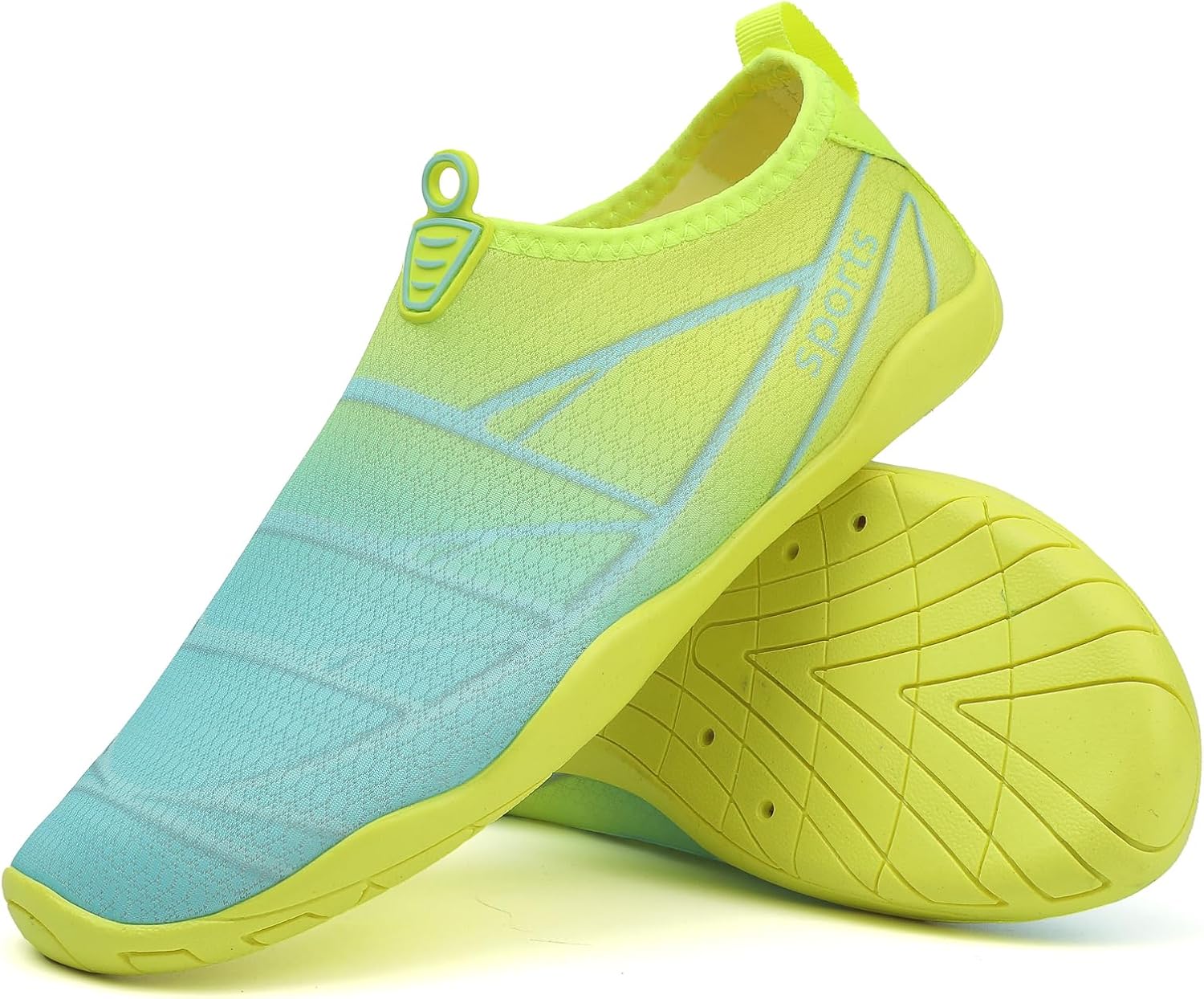 Водные туфли, водные носки-без носка с легким надеванием, быстро сохнущая дышащая сетчатая ткань Suxiaur, зеленый
Водные туфли, водные носки-без носка с легким надеванием, быстро сохнущая дышащая сетчатая ткань Suxiaur, зеленый