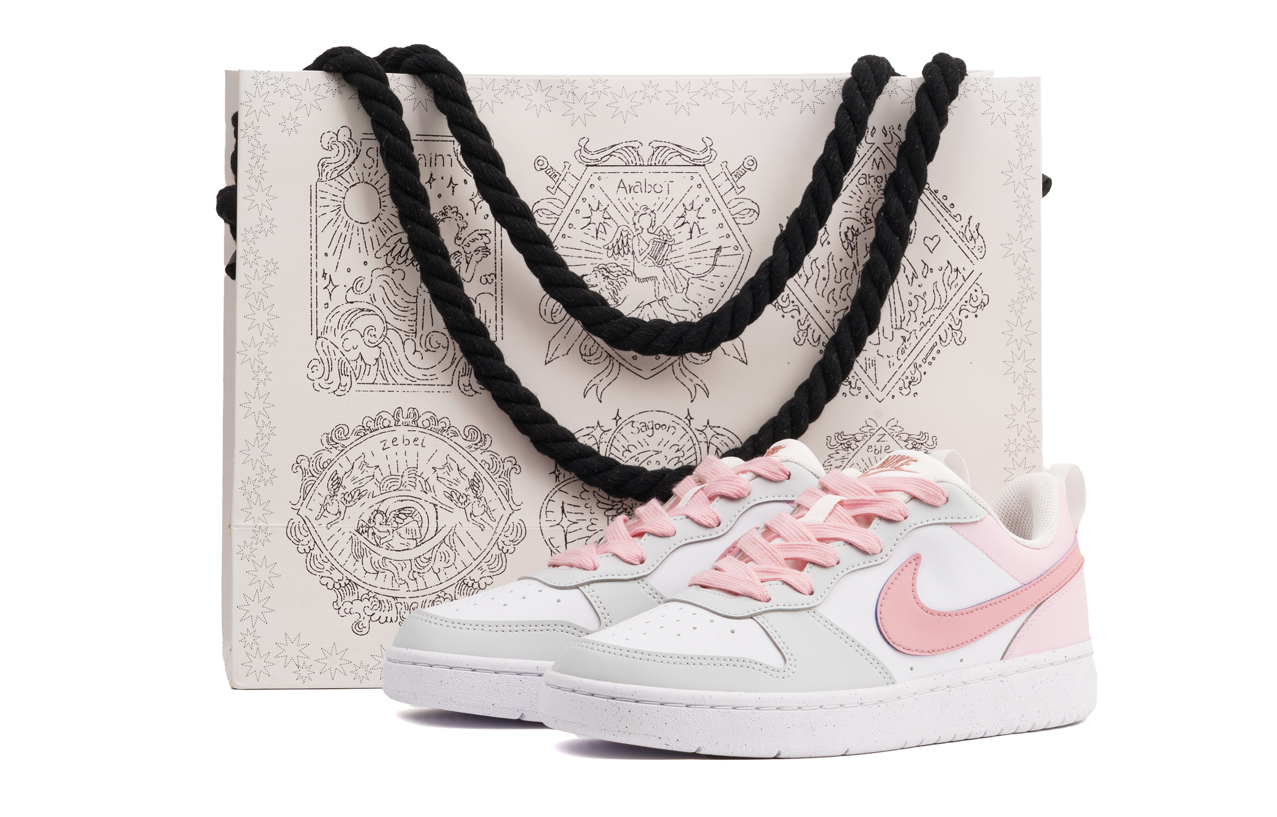 Nike Детские кроссовки для скейтбординга Court Borough с противоскользящим покрытием, низкие, розовые, для подростков
Nike Детские кроссовки для скейтбординга Court Borough с противоскользящим покрытием, низкие, розовые, для подростков