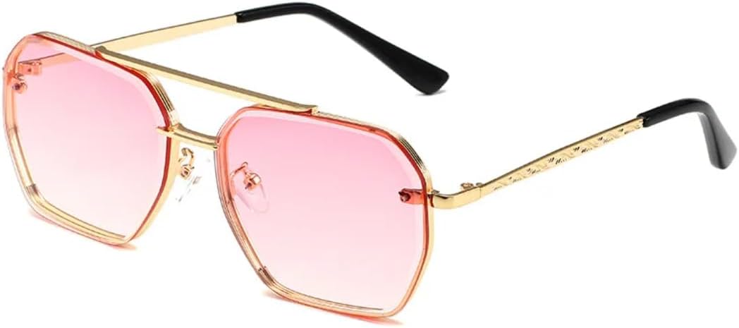 Ретро-модные солнцезащитные очки для женщин и мужчин, металлические солнцезащитные очки, классический винтаж, защита от УФ-излучения UV400, для улицы SZVVBKK, Gold Pink
Ретро-модные солнцезащитные очки для женщин и мужчин, металлические солнцезащитные очки, классический винтаж, защита от УФ-излучения UV400, для улицы SZVVBKK, Gold Pink