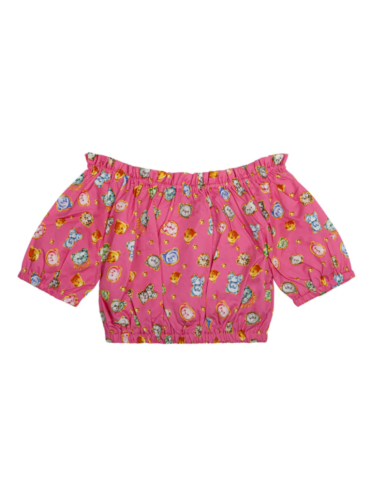 Блузка с принтом «Медвежонок Тедди» Moschino, розовый
Блузка с принтом «Медвежонок Тедди» Moschino, розовый