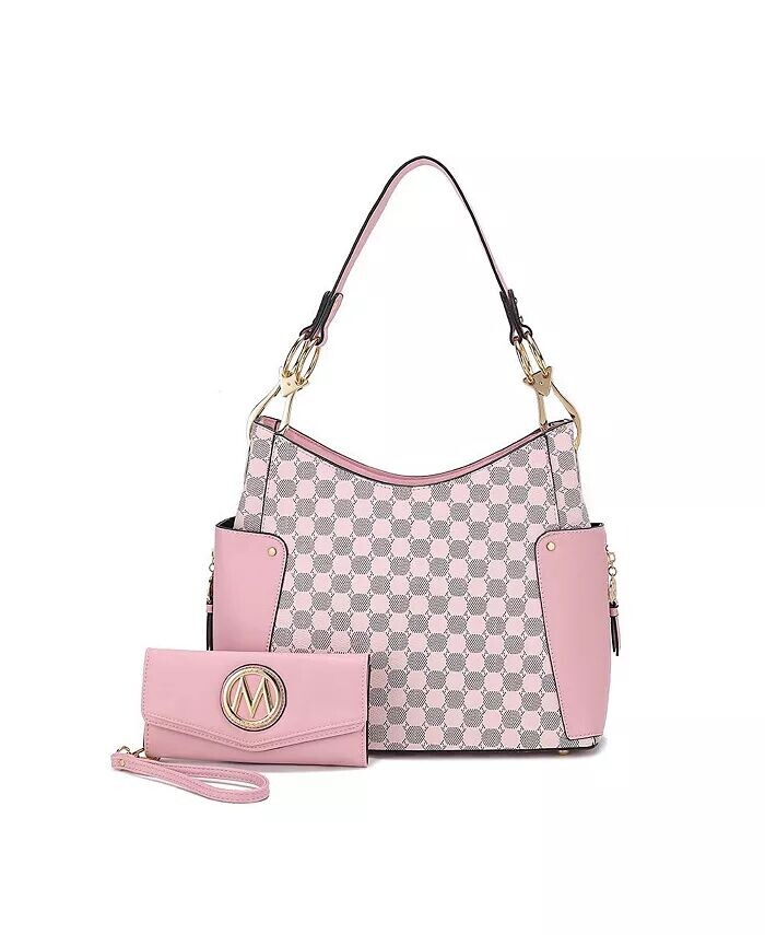 Сумка на плечо Penelope с круглым принтом и кошельком от Mia K Mkf Collection, зеленый
Сумка на плечо Penelope с круглым принтом и кошельком от Mia K Mkf Collection, зеленый