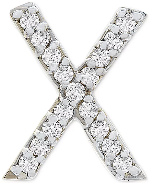 Серьга-Гвоздик с бриллиантом (1/20 карата) из 14-каратного золота, созданная для Macy's Wrapped, x
Серьга-Гвоздик с бриллиантом (1/20 карата) из 14-каратного золота, созданная для Macy's Wrapped, x