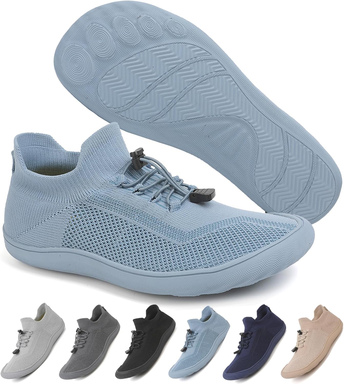 Походные кроссовки для пеших прогулок для женщин и мужчин, унисекс, легкие, с широкой носковой частью, противоскользящие, для бега и спорта Feedmoo, светло-голубой
Походные кроссовки для пеших прогулок для женщин и мужчин, унисекс, легкие, с широкой носковой частью, противоскользящие, для бега и спорта Feedmoo, светло-голубой