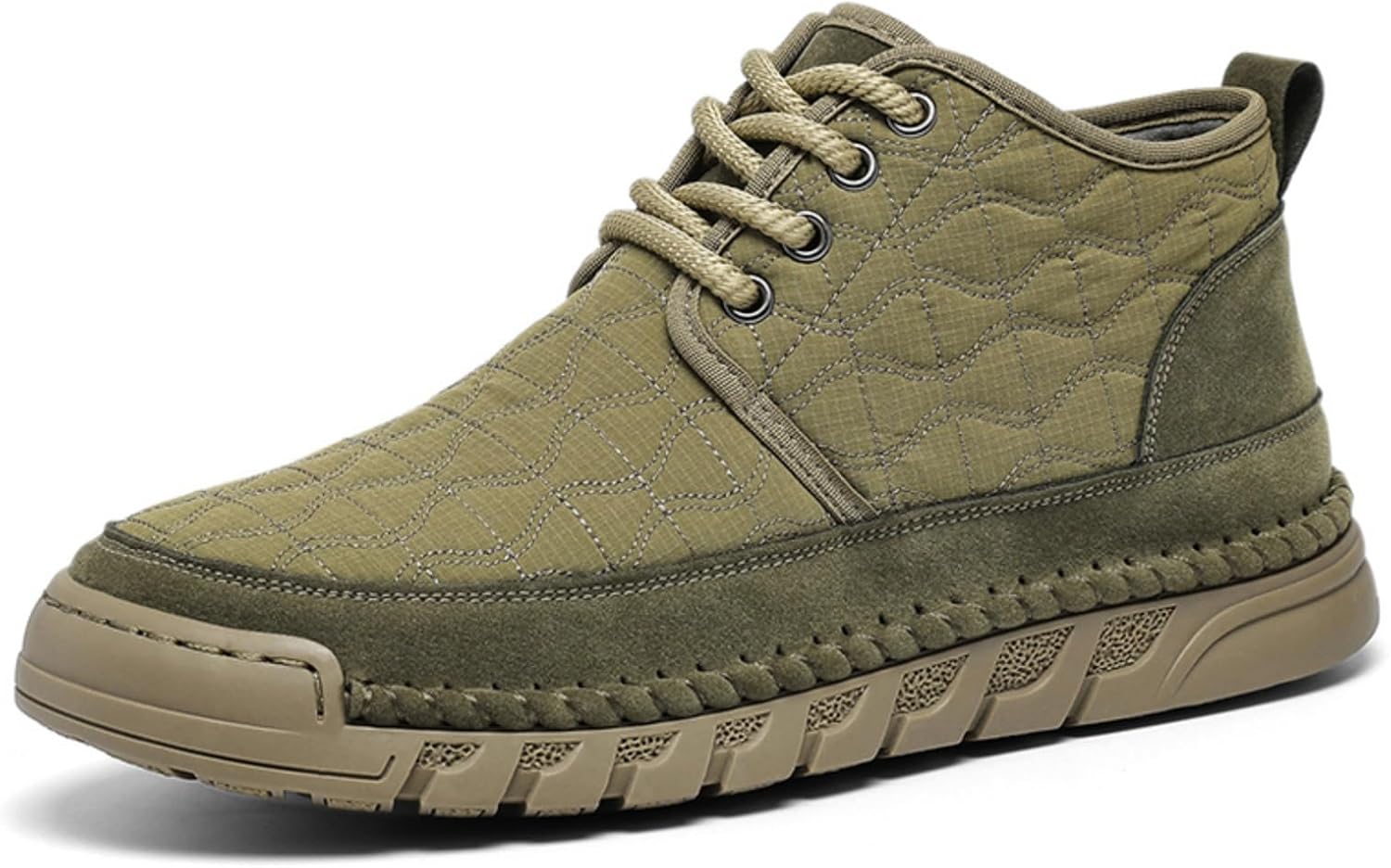 Мужские повседневные туфли на шнуровке из холщовой ткани, модные и удобные ботинки, подходящие для походов и активного отдыха на природе Aokisx, зеленый
Мужские повседневные туфли на шнуровке из холщовой ткани, модные и удобные ботинки, подходящие для походов и активного отдыха на природе Aokisx, зеленый