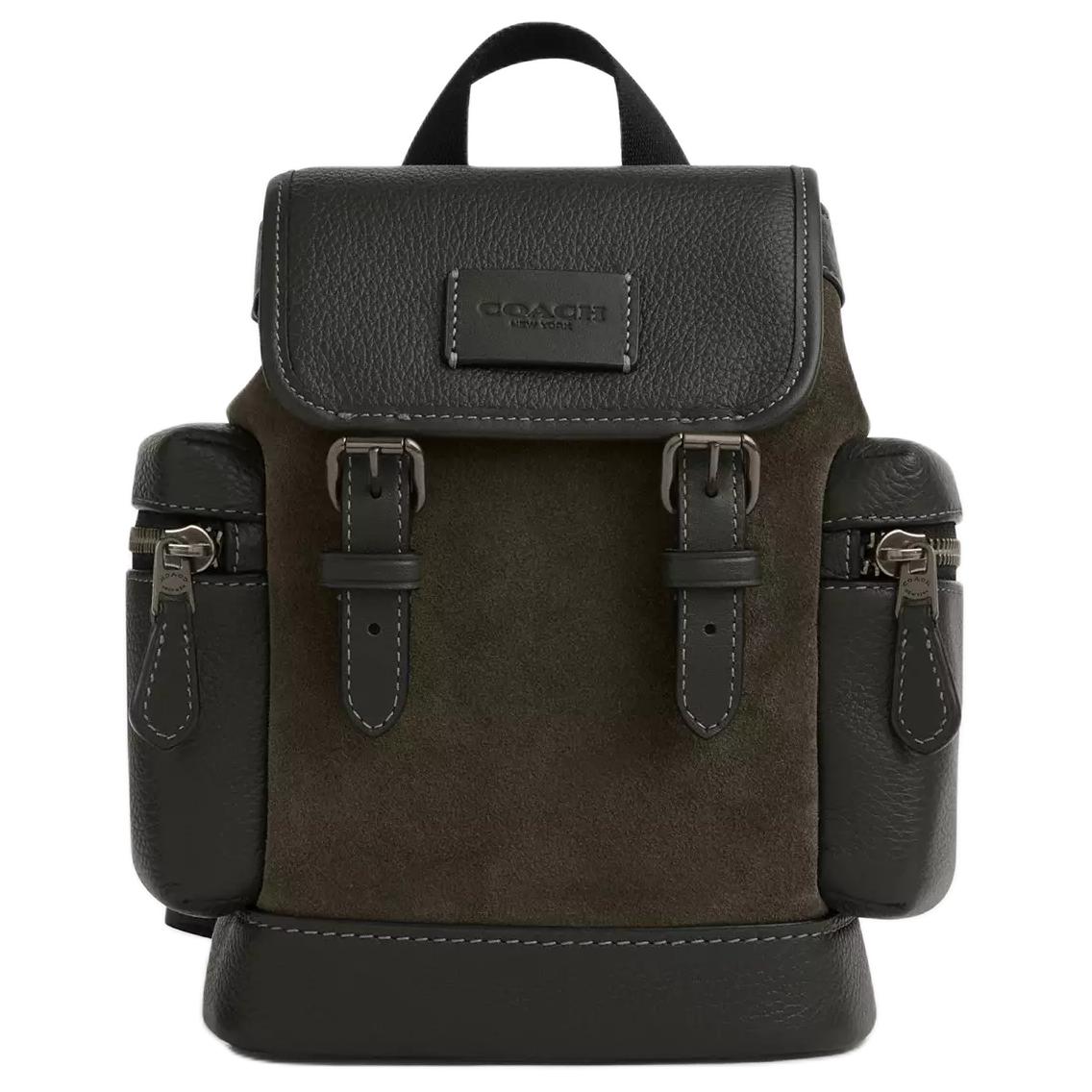 Сумка-слинг, наплечная сумка, сумка через плечо, мини-сумка унисекс, цвет «униформа», из замши с отделкой из коровьей кожи Coach, basic set (bag+dust bag)
Сумка-слинг, наплечная сумка, сумка через плечо, мини-сумка унисекс, цвет «униформа», из замши с отделкой из коровьей кожи Coach, basic set (bag+dust bag)