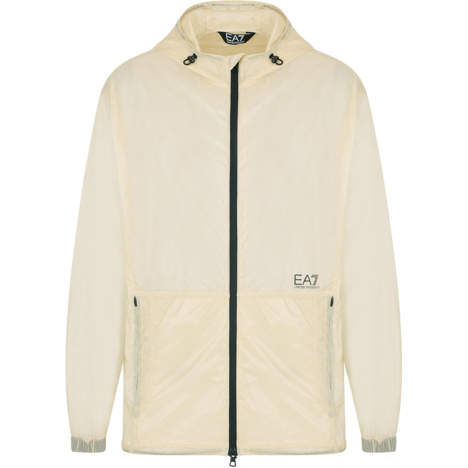 EMPORIO ARMANI Куртка EA7 SS25 мужская миндально-молочная белая, Almond Milk White 
EMPORIO ARMANI Куртка EA7 SS25 мужская миндально-молочная белая, Almond Milk White