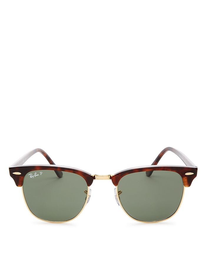 Классические поляризованные солнцезащитные очки Clubmaster, 51 мм Ray-Ban
Классические поляризованные солнцезащитные очки Clubmaster, 51 мм Ray-Ban