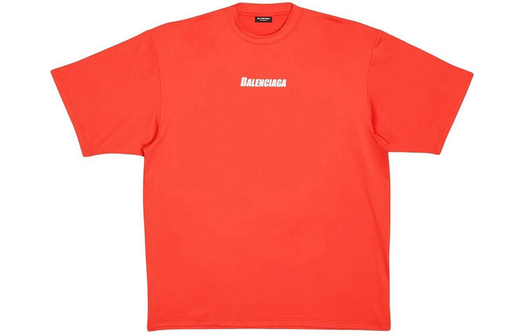 Футболка мужская Balenciaga, красный 
Футболка мужская Balenciaga, красный