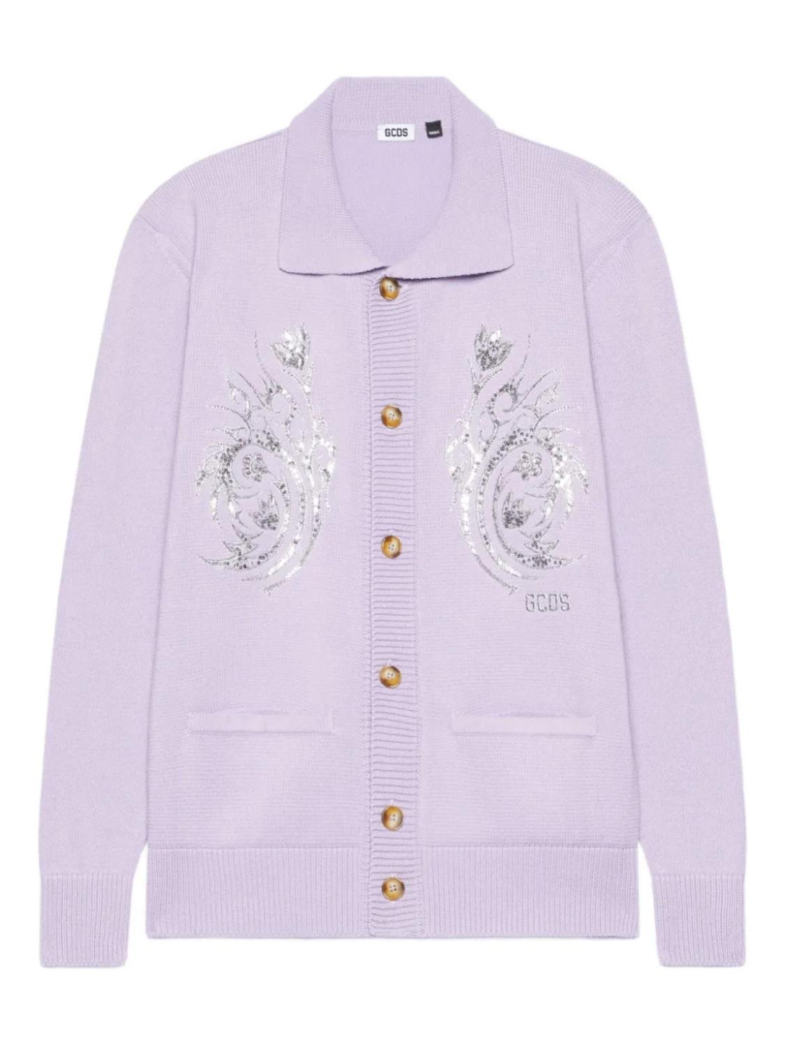 Кардиган GCDS Tribal Flowers, фиолетовый
Кардиган GCDS Tribal Flowers, фиолетовый