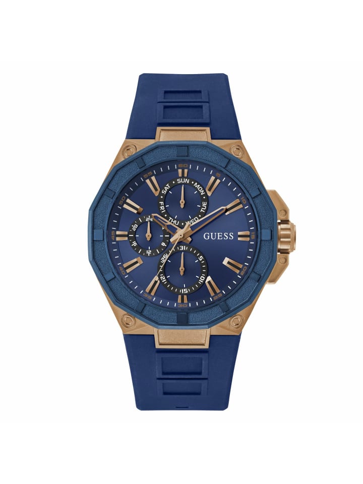 Guess Мужские аналоговые часы синего цвета
Guess Мужские аналоговые часы синего цвета