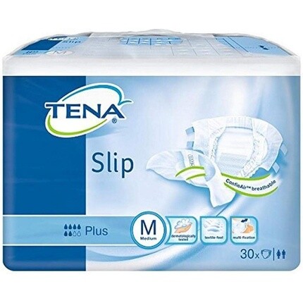Slip Plus Medium 30's M - Упаковка из 30 шт. Tena
Slip Plus Medium 30's M - Упаковка из 30 шт. Tena