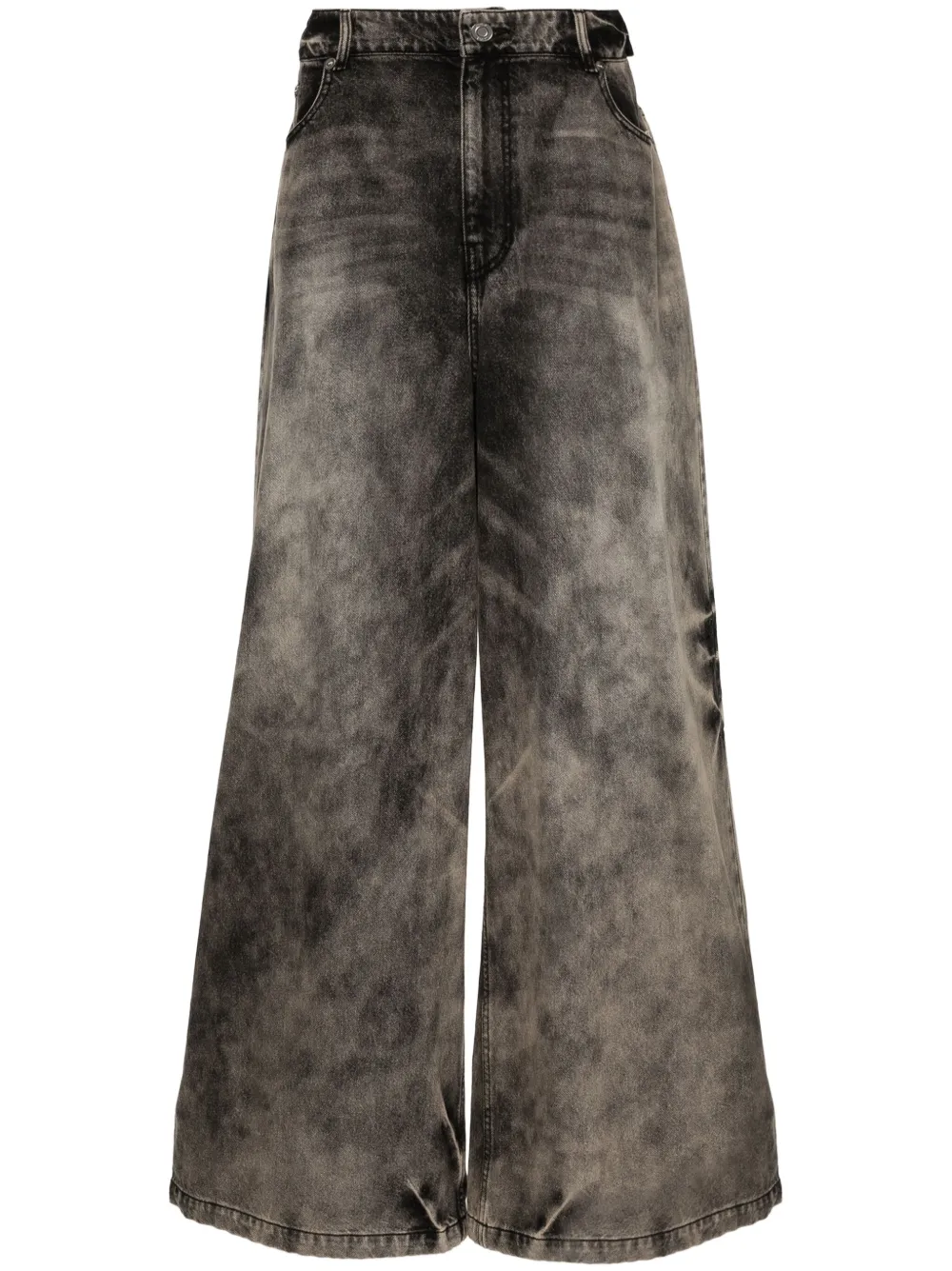 Широкие брюки с ремешками на талии Juun.J, черный
Широкие брюки с ремешками на талии Juun.J, черный