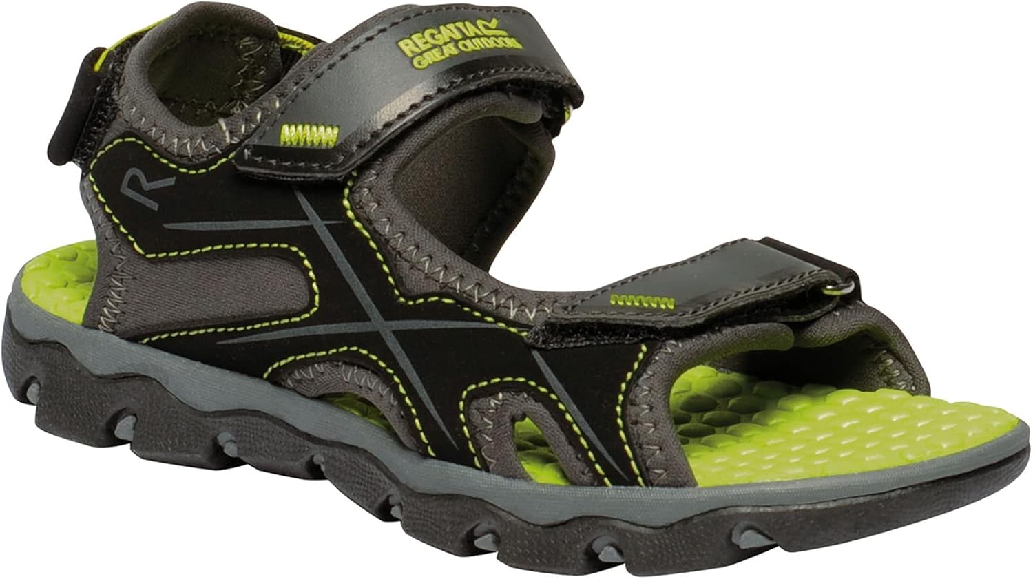 Мужские сандалии Regatta с ремешком на щиколотке, Briar Grey/Lime Punch
Мужские сандалии Regatta с ремешком на щиколотке, Briar Grey/Lime Punch
