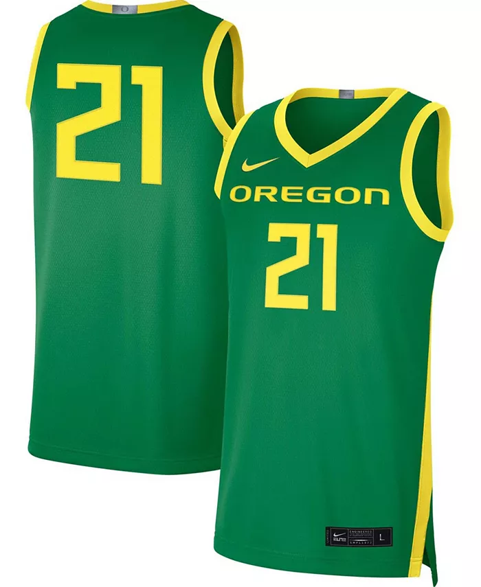 Мужская баскетбольная майка Oregon Ducks Limited 21 Nike, зеленый
Мужская баскетбольная майка Oregon Ducks Limited 21 Nike, зеленый