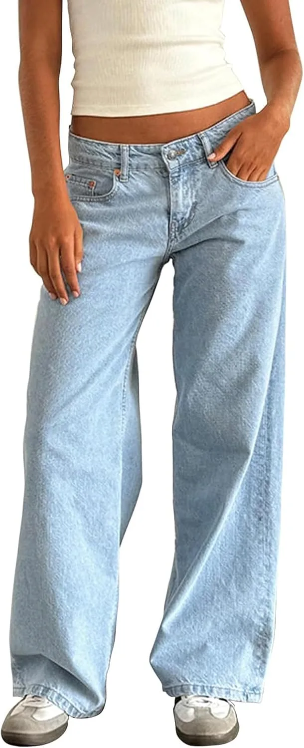 Джинсы женские low waisted, baggy, straight leg
Джинсы женские low waisted, baggy, straight leg