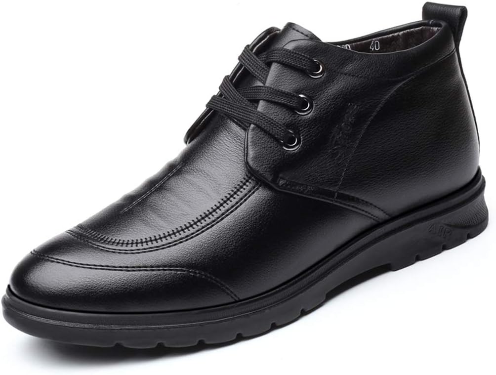 Мужские кожаные деловые туфли, Осенне-зимние туфли на шнуровке для работы и прогулок, утепленные ботинки, черные - 39/UK 6.5/US 7 Jlfzc
Мужские кожаные деловые туфли, Осенне-зимние туфли на шнуровке для работы и прогулок, утепленные ботинки, черные - 39/UK 6.5/US 7 Jlfzc