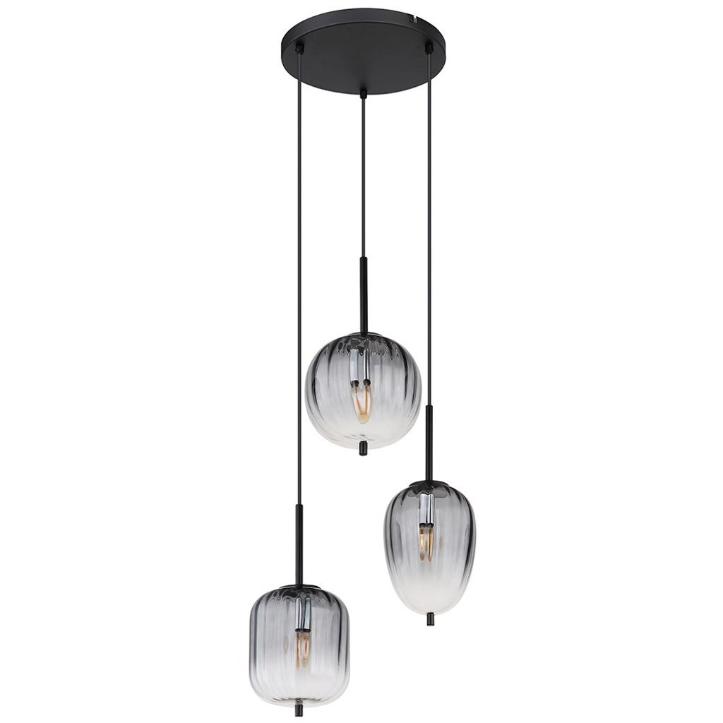 Подвесной светильник, металл, стекло, дымчатый, 3 лампочки, H 120см Globo Lighting, черный
Подвесной светильник, металл, стекло, дымчатый, 3 лампочки, H 120см Globo Lighting, черный