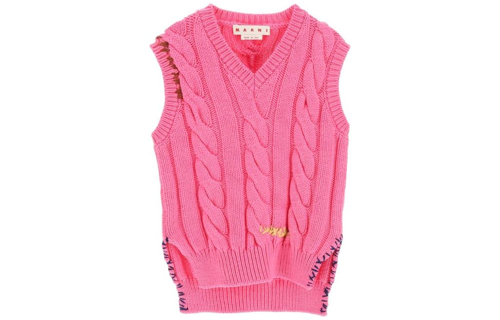 MARNI Женская розовая жилетка, Pink
MARNI Женская розовая жилетка, Pink