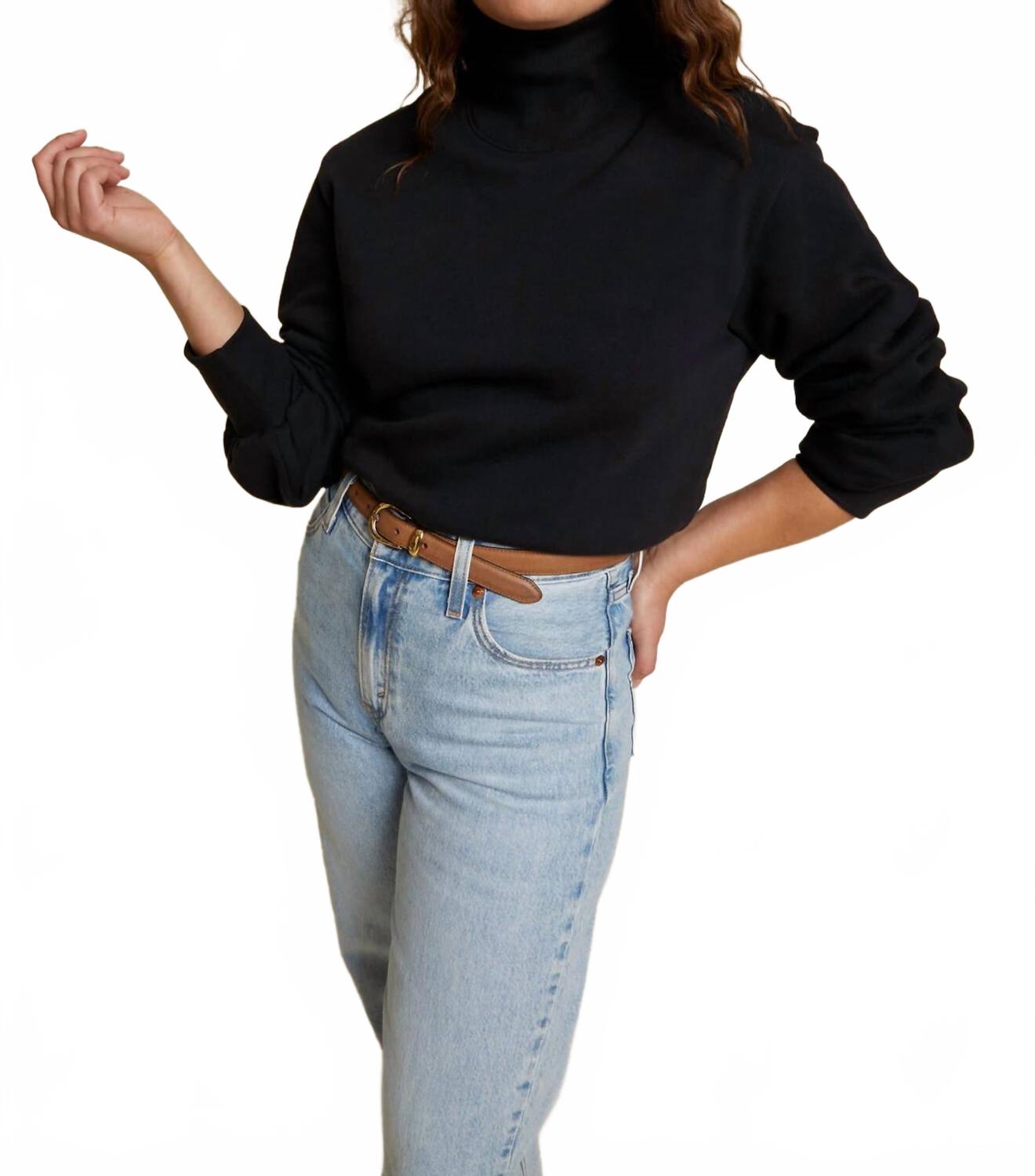 Черная толстовка Riley с открытой спиной Nation LTD, черный
Черная толстовка Riley с открытой спиной Nation LTD, черный