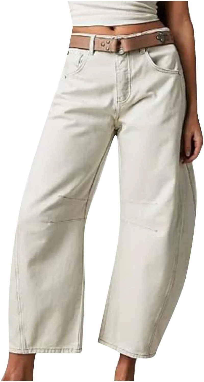 Akklian женские джинсы wide leg high waisted stretchy baggy
Akklian женские джинсы wide leg high waisted stretchy baggy