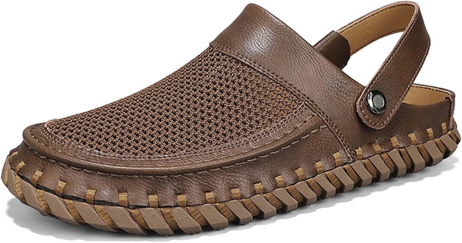 Мужские сандалии с закрытым носком, спортивные, для походов, рыбалки, пляжа, бассейна, на открытом воздухе, для рыбалки, приключений, кемпинга, работы, с регулируемым каблуком Generic, коричневый
Мужские сандалии с закрытым носком, спортивные, для походов, рыбалки, пляжа, бассейна, на открытом воздухе, для рыбалки, приключений, кемпинга, работы, с регулируемым каблуком Generic, коричневый