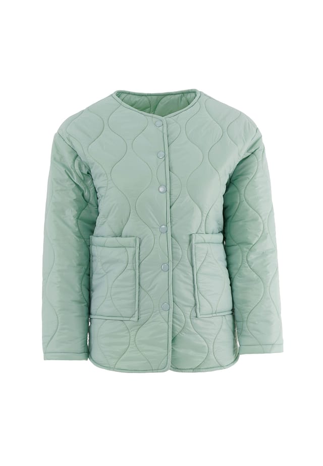 Стеганая куртка Amara с практичными кнопками Freshlions, зеленый
Стеганая куртка Amara с практичными кнопками Freshlions, зеленый