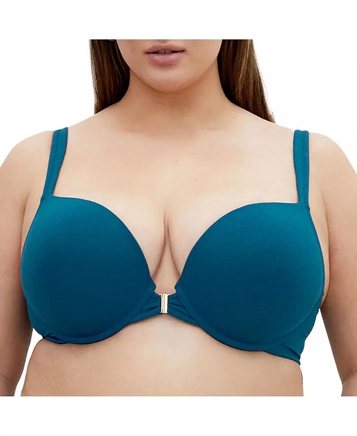 Бюстгальтер Plus Size Smooth & Chic Front Close из хлопка Push Up CITY CHIC, черный
Бюстгальтер Plus Size Smooth & Chic Front Close из хлопка Push Up CITY CHIC, черный
